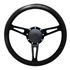 Steering Wheel with 48 Spline Williams Black Leather Black Series Boss - EXT90081 - Exmoor - 1